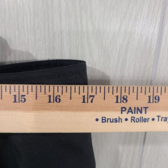 Izod XFG Cool FX Pleated Golf Skort Black w/Blue Stripe Size 12 - Picture 5 of 6